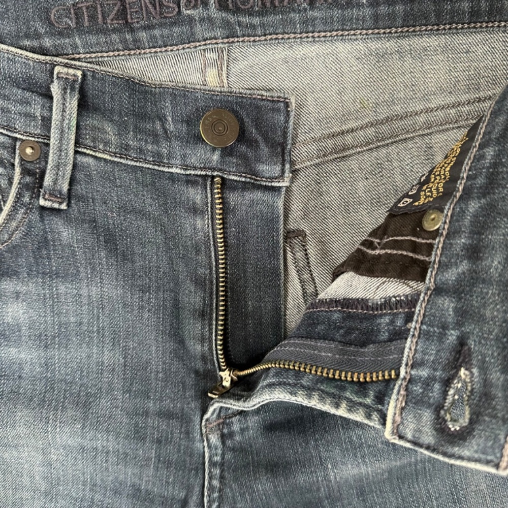 Citizens of Humanity Jeans Women's 26 Blue Mid Rise Skinny Leg Stretch - Picture 6 of 16